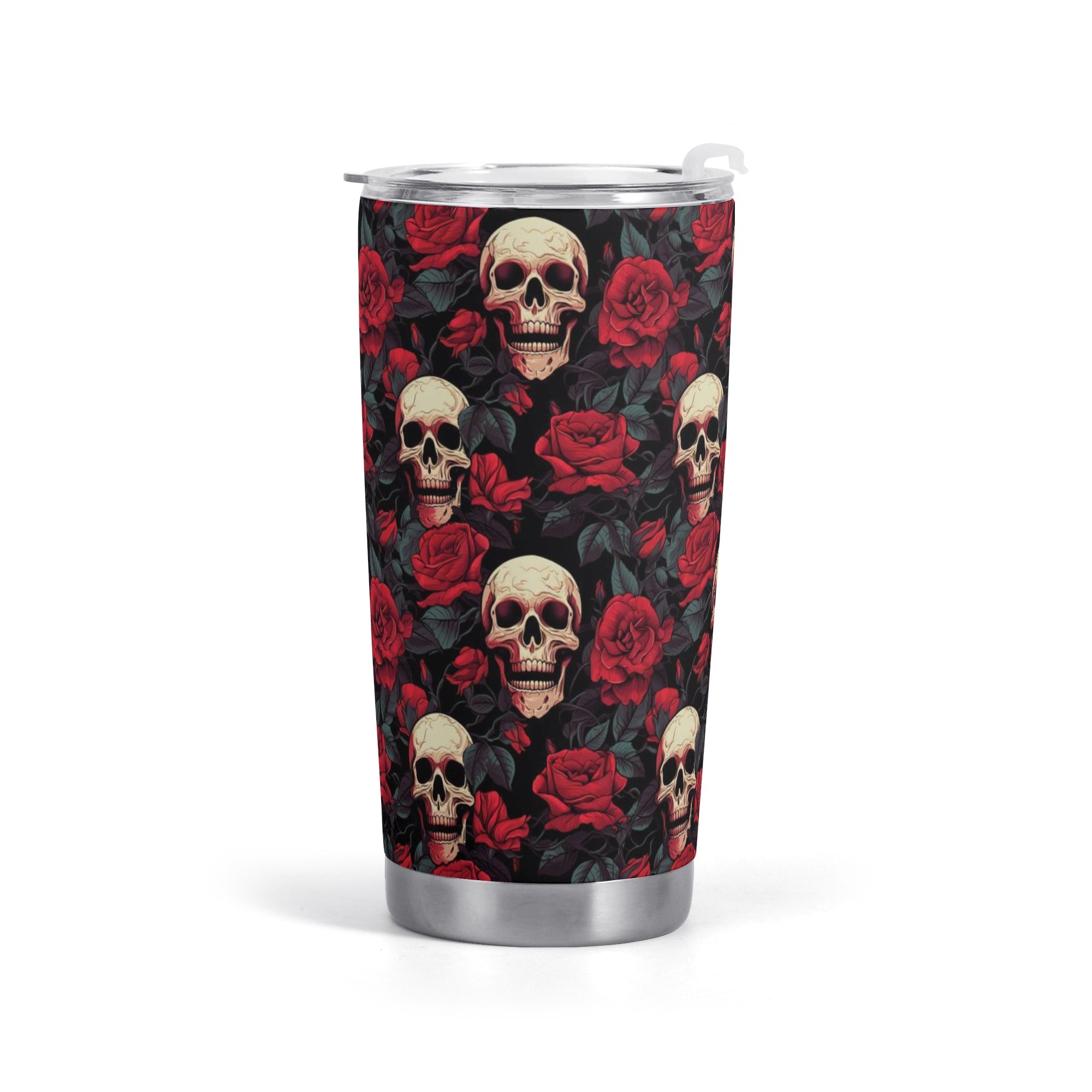 Skull Tumbler Gift For Men Women Stainless Steel Vacuum Insulated Coffee  Travel Mug Cup Gothic Tumblers Stuff Gift For Birthday - Temu Australia