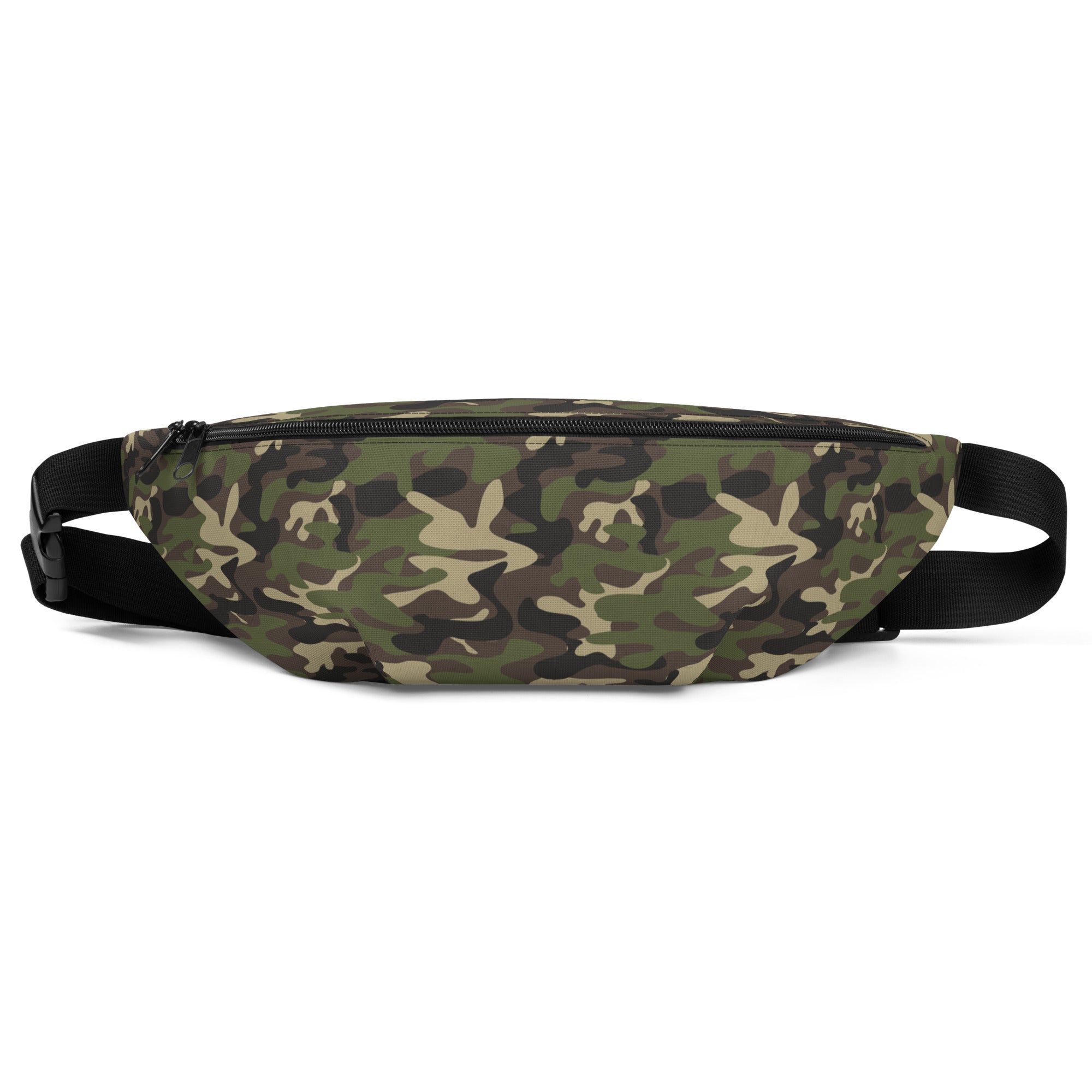 Black Camo Fanny Pack, Camouflage Waist Belt Bag Crossbody Women Men H –  Starcove Fashion