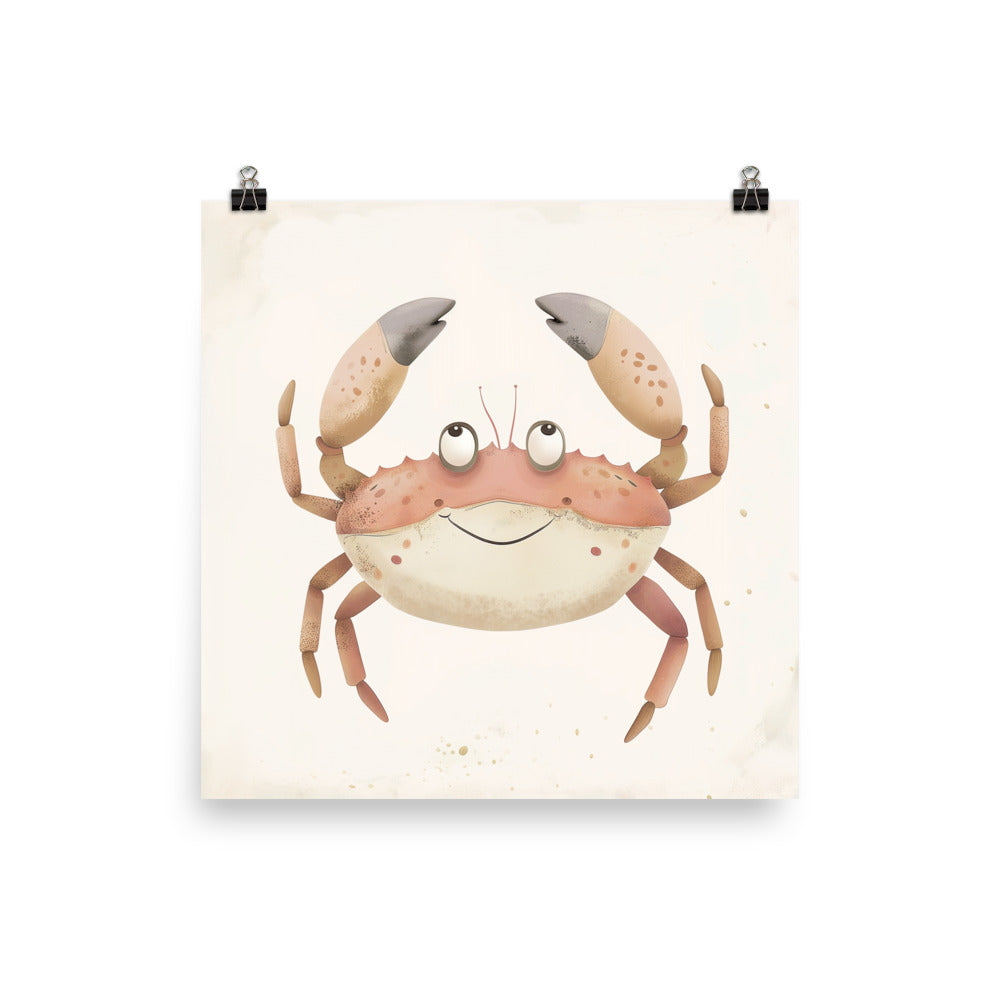 Beach Crab Supersized Wall Decor