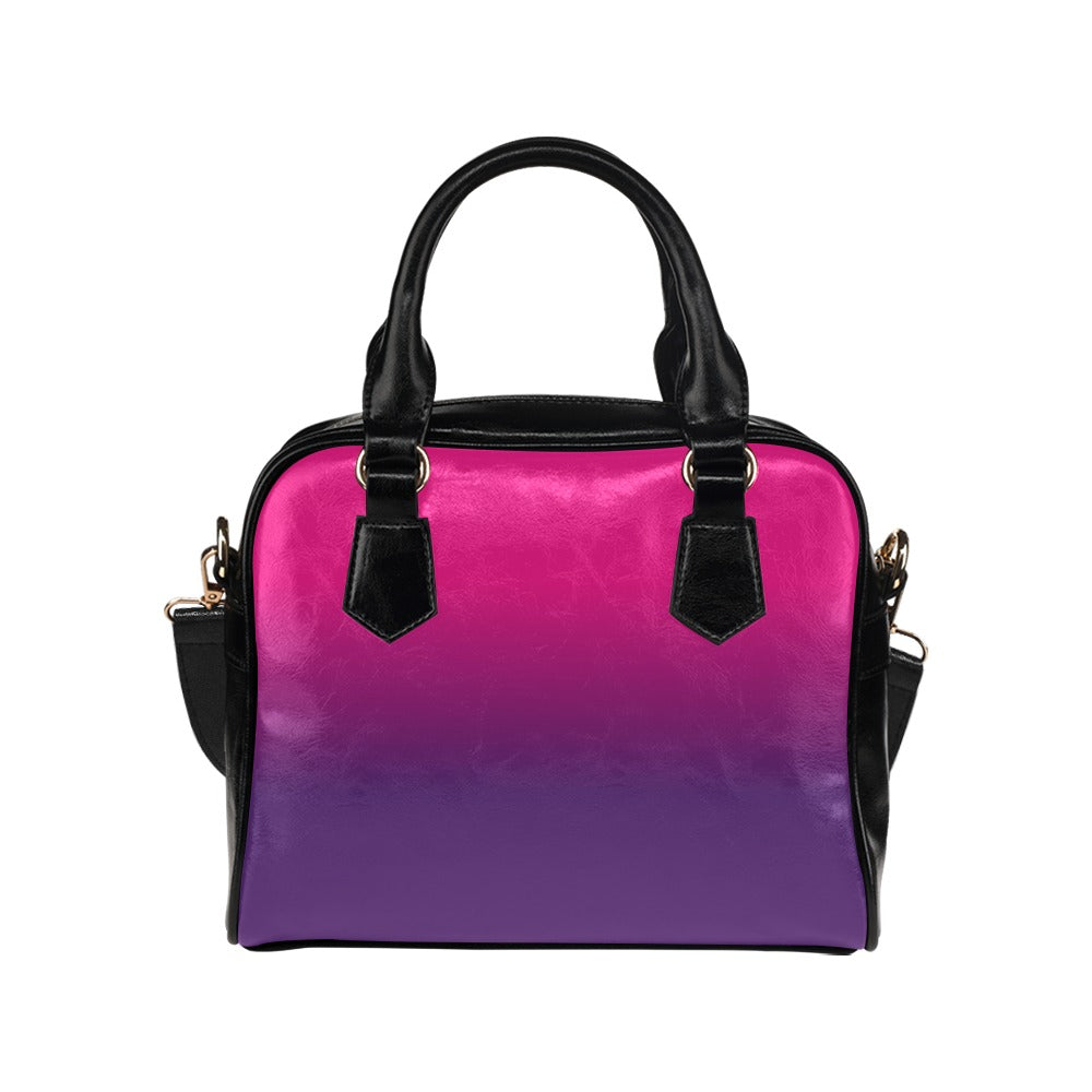 Violet purse clearance leather