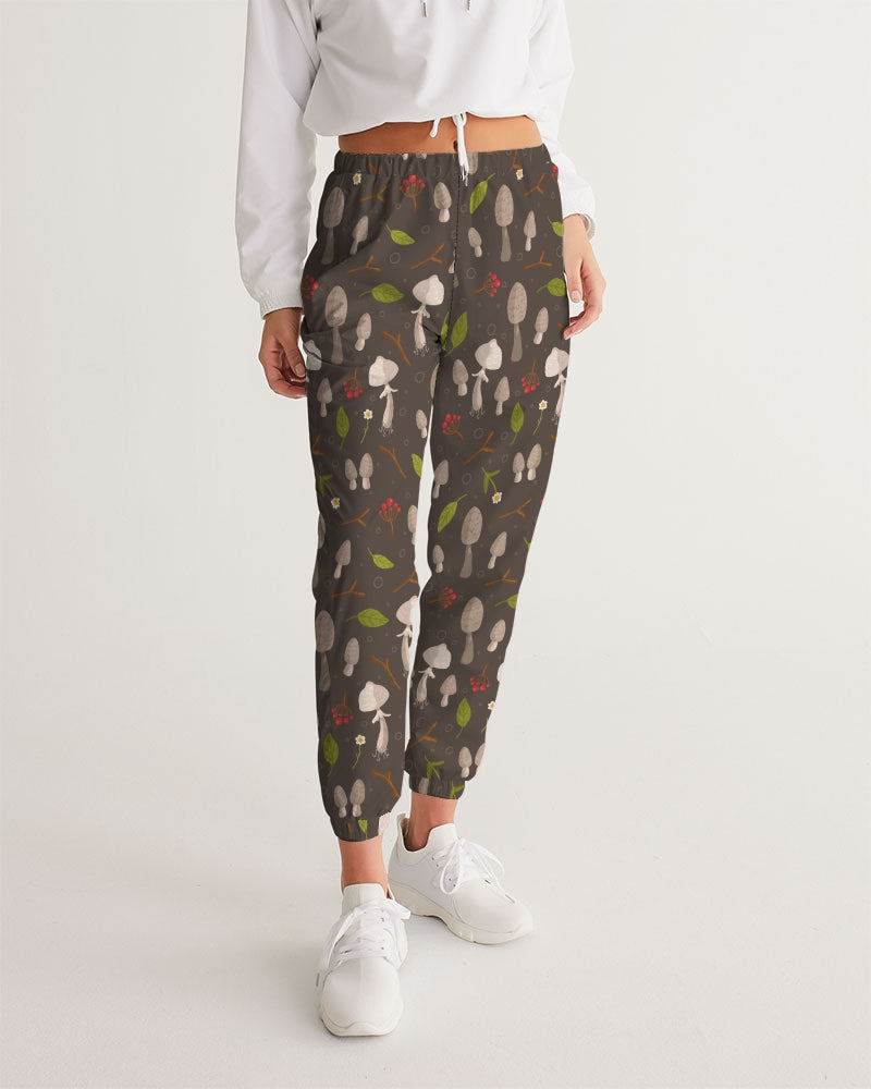 Mushroom Women s Track Pants Goblincore Witchy Straight Leg with