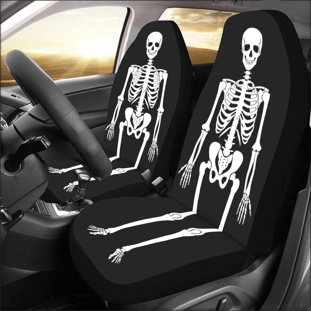 Horror Halloween Printed Car Seat Covers, Front Seats, Double