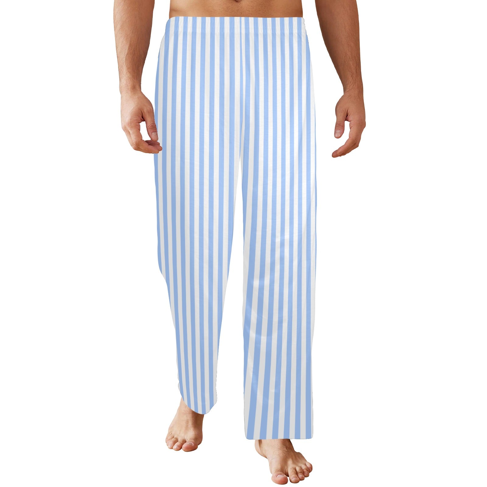 Regular Fit Pajama Pants - Blue/striped - Men