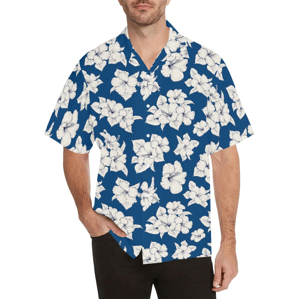 Men's Clothing 'S-biscus' Aloha (Hawaiian) Shirt - 3XL