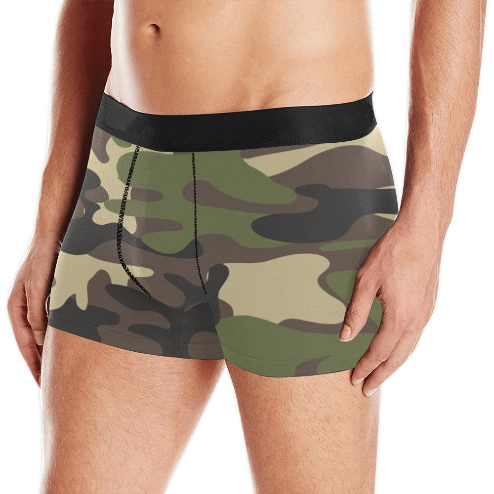 Men's Everyday Boxer Briefs Pack, Moisture-Wicking, Anti-Odor, Stretch  Cotton, 3-Pack, Camo Allover Print