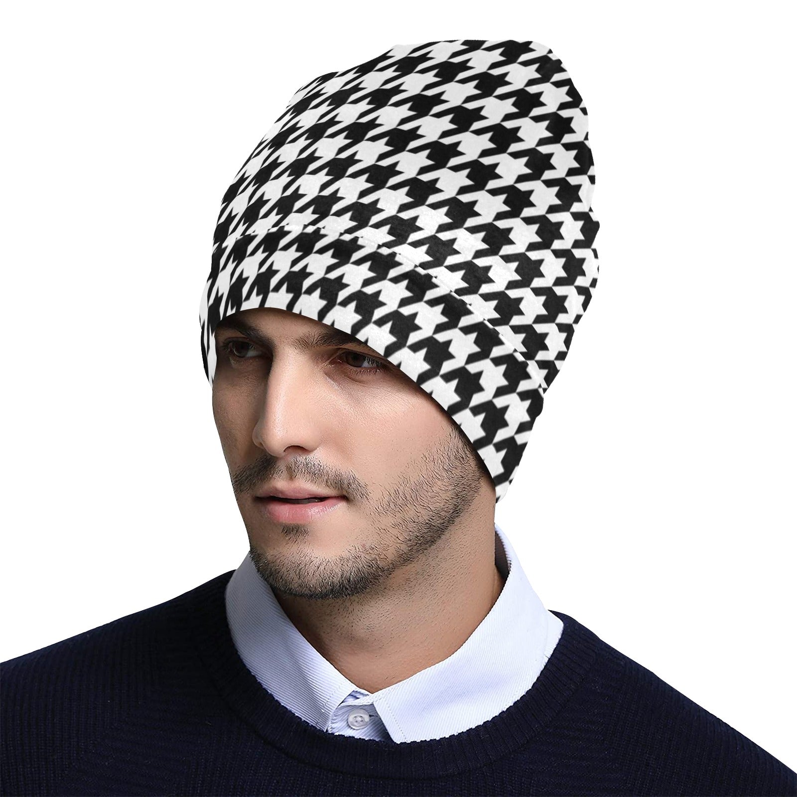 Houndstooth Tartan Baseball Cap For Men And Women British Plaid