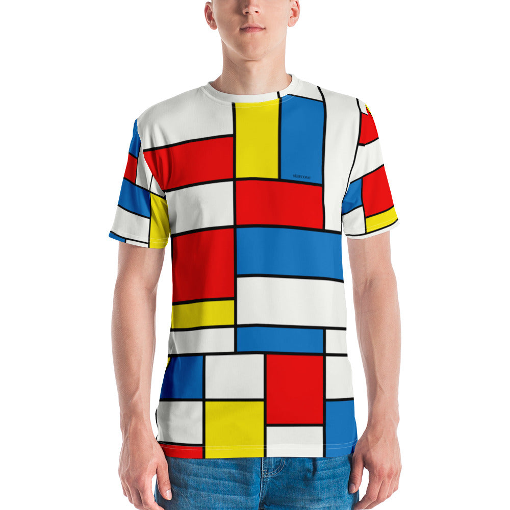 Geometric Aesthetic 90S' Men's T-Shirt