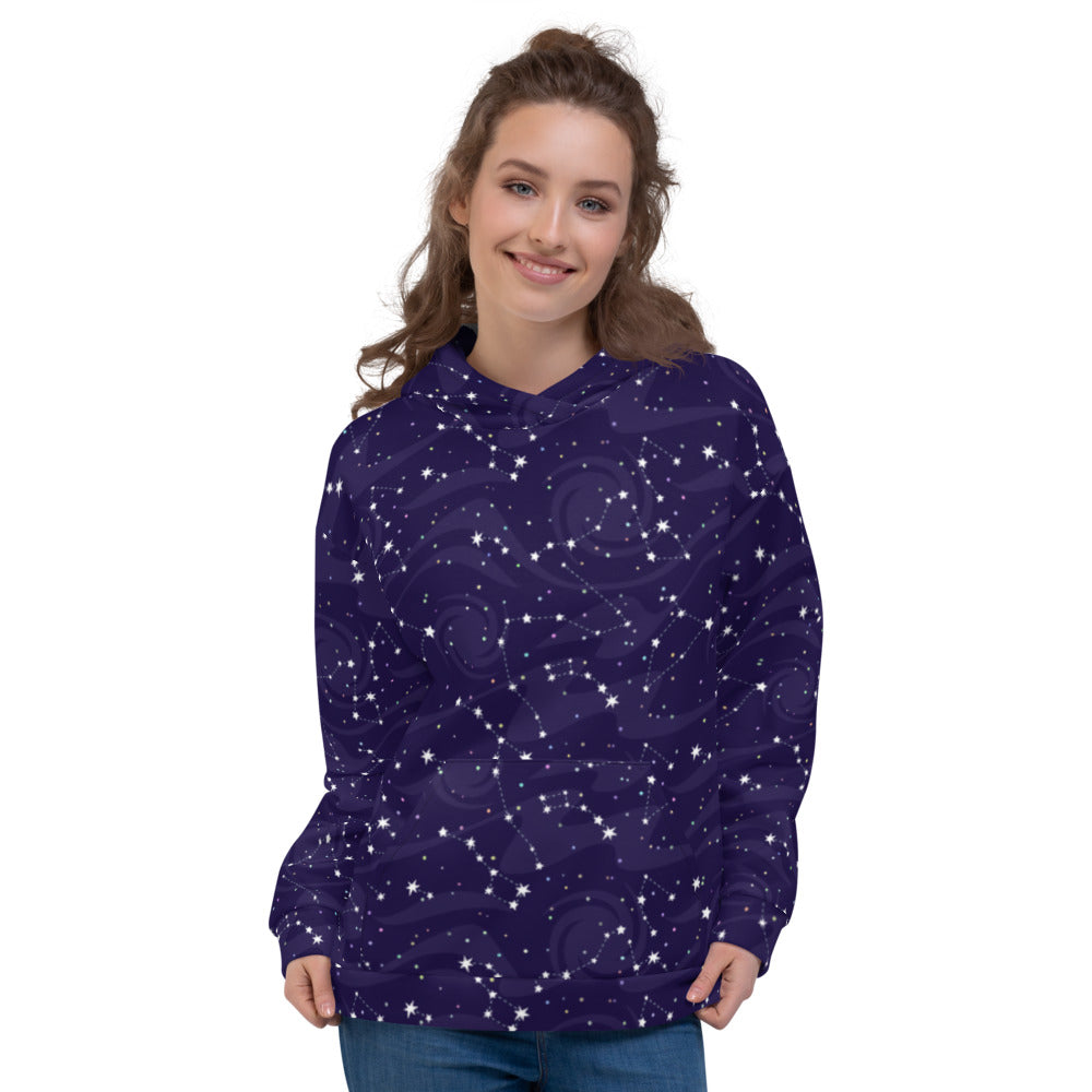 Galaxy shop hoodie women's