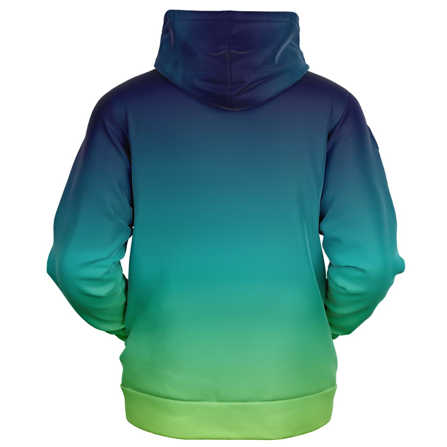 Men ombre clearance zip up hoodie