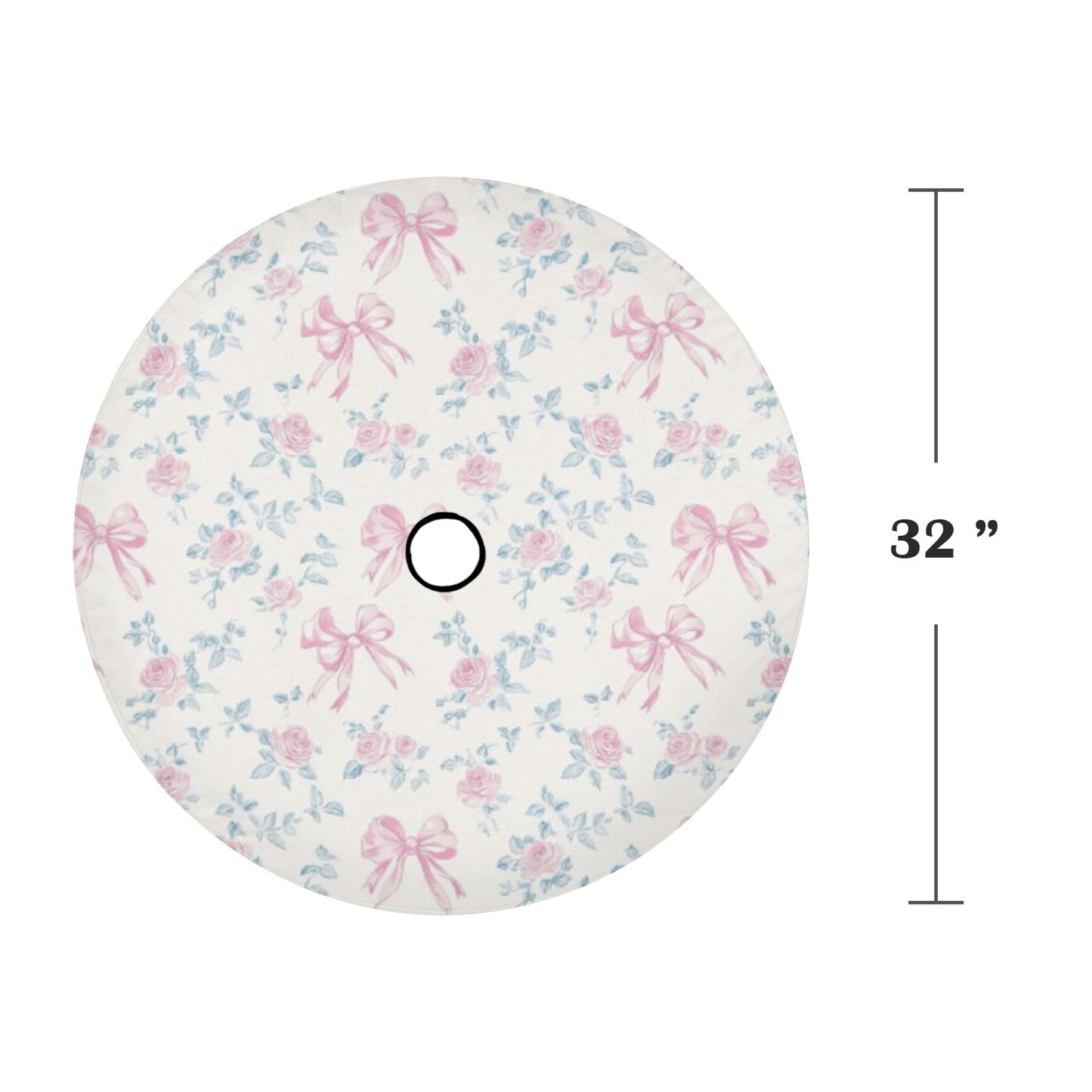 Pink Rose Bows Spare Tire Cover, Floral Flowers Ribbons Pastel White Wheel Accessories Unique Design Backup Camera Hole Trailer Back Women