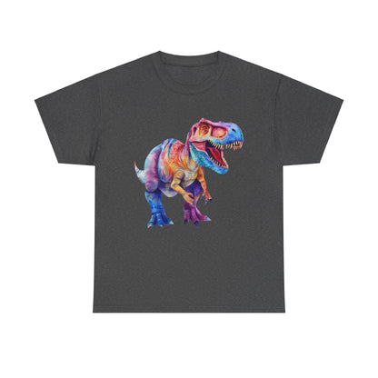 Trex Dinosaur Tshirt, Dino Watercolor Adult Designer Graphic Aesthetic Crewneck Men Male Cool Women Tee Top Short Sleeve Shirt