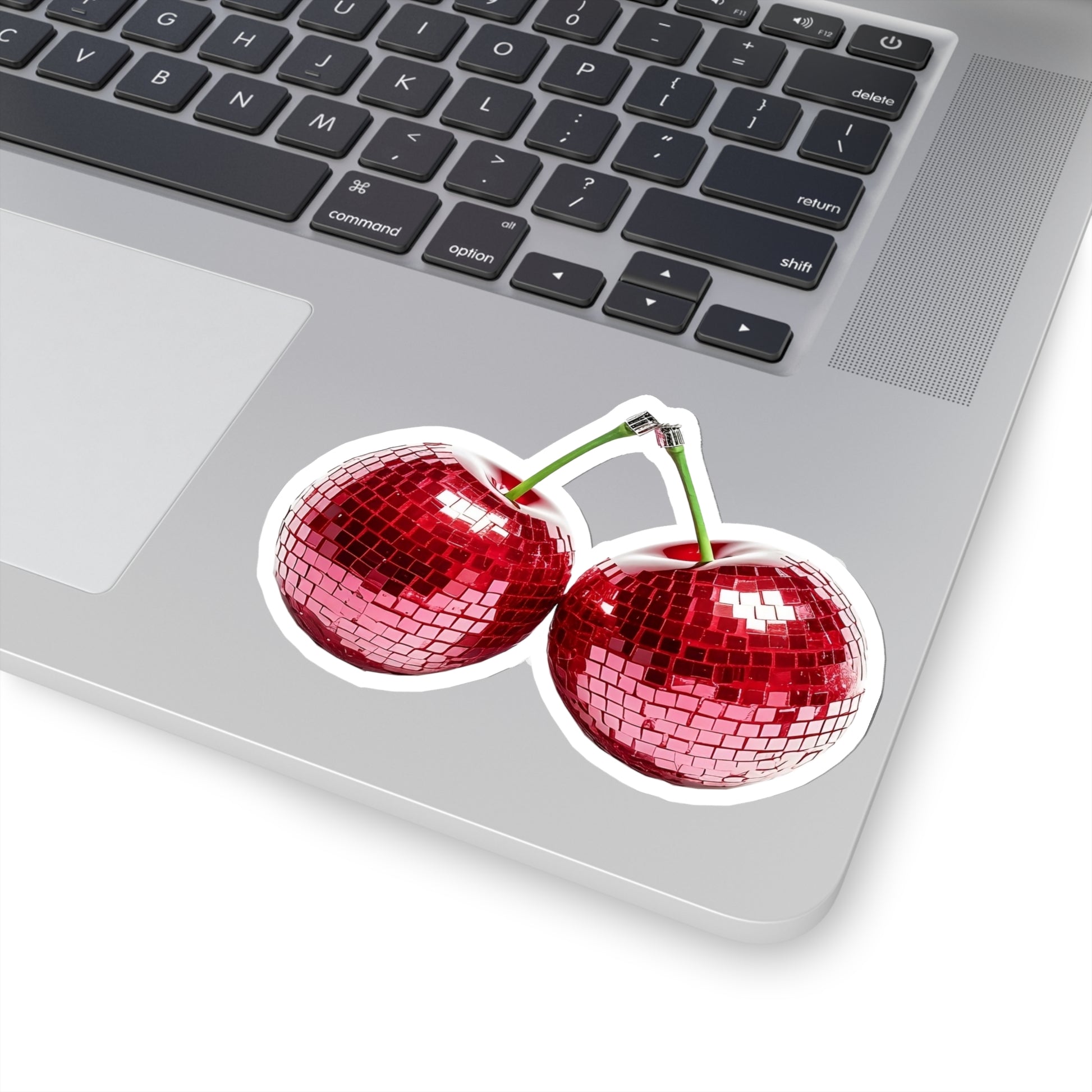 Glitter Cherries Sticker