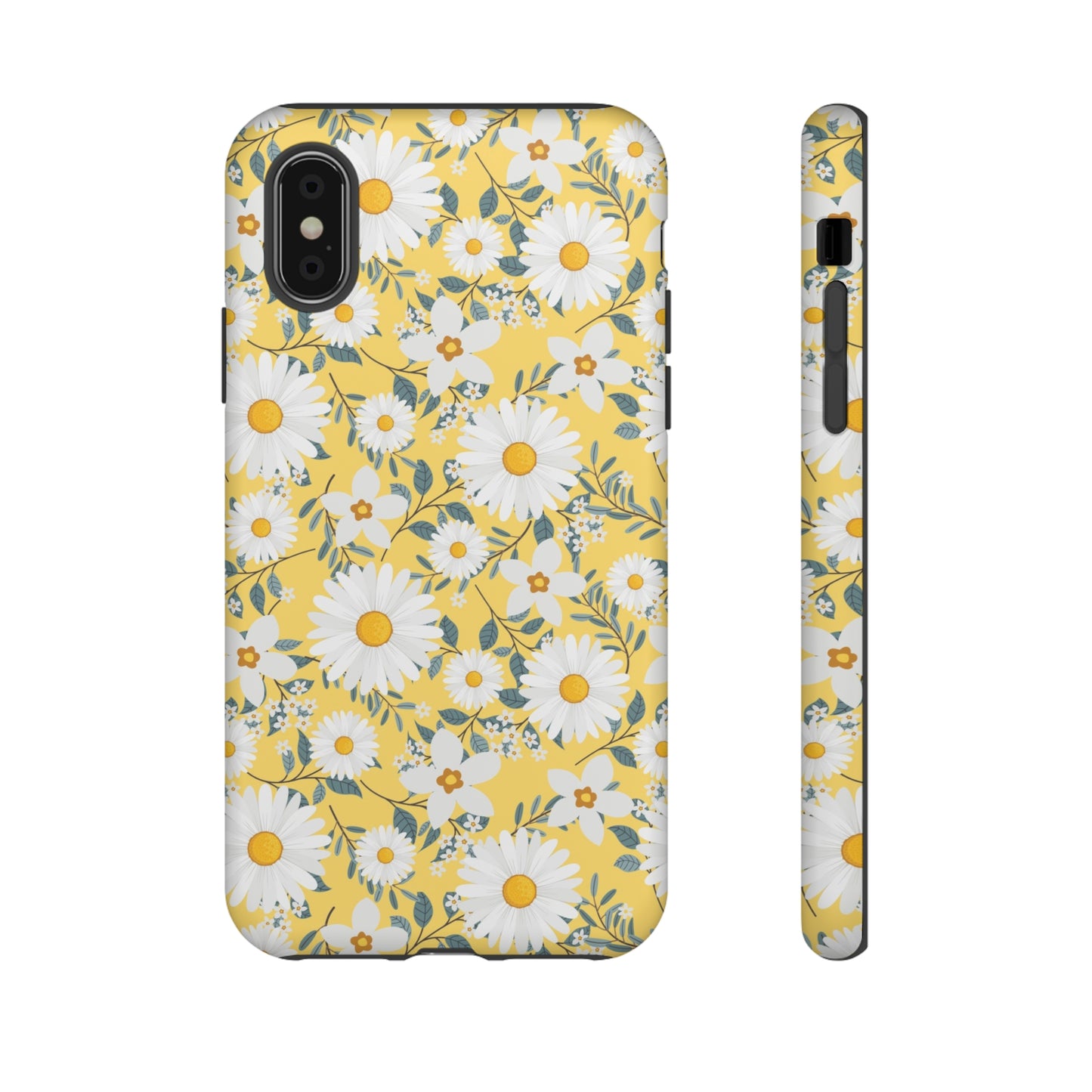 Daisy Iphone 14 13 12 Pro Case, Yellow Flowers Floral Cute Aesthetic Tough Cases 11 8 Plus X XR XS Max Pixel Galaxy S23 s22 Phone Starcove Fashion