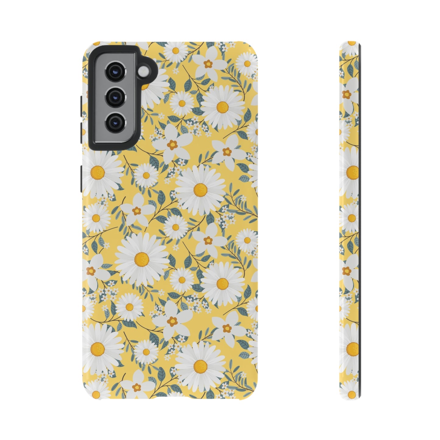 Daisy Iphone 14 13 12 Pro Case, Yellow Flowers Floral Cute Aesthetic Tough Cases 11 8 Plus X XR XS Max Pixel Galaxy S23 s22 Phone Starcove Fashion