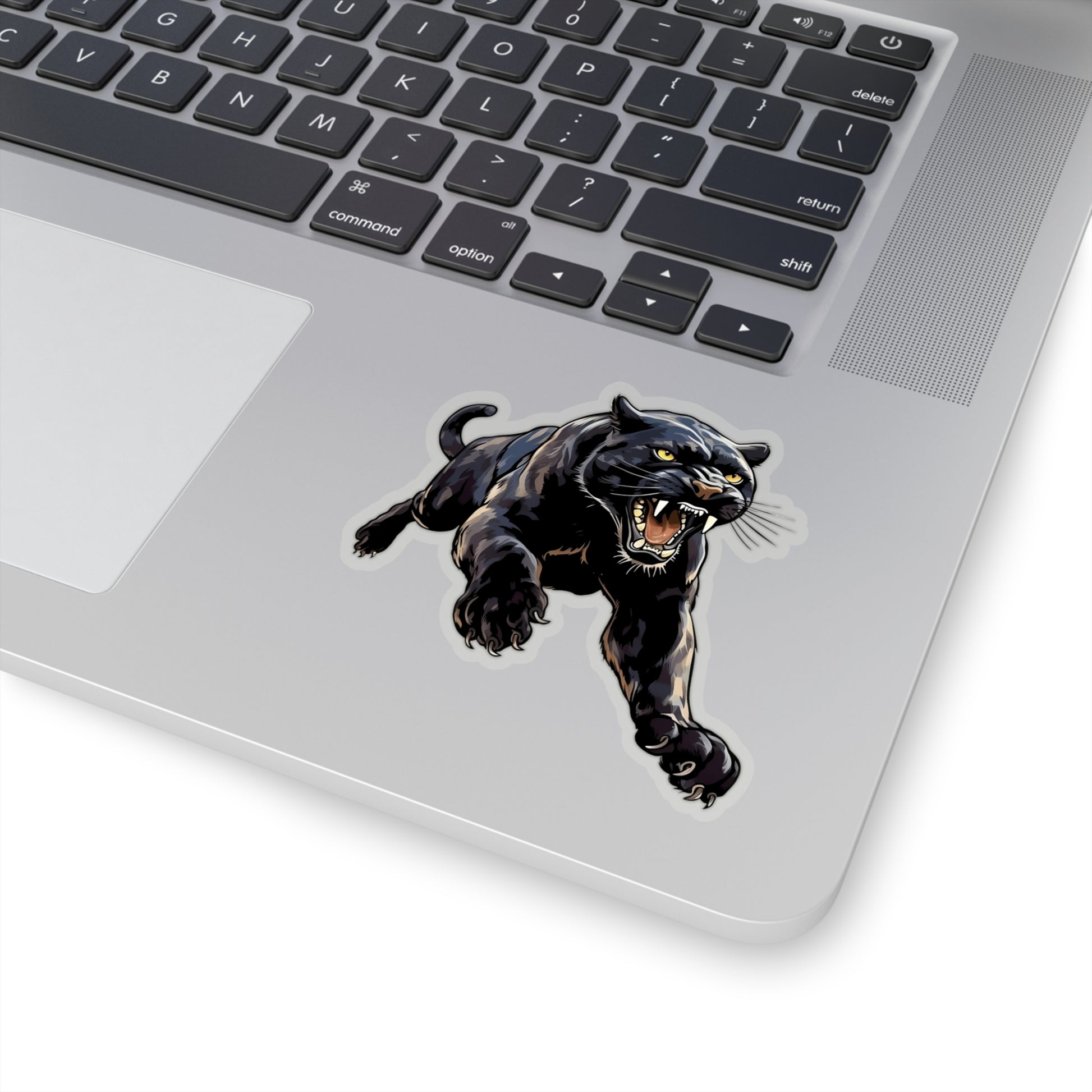 Panther Sticker, Animal Black Puma Car Laptop Vinyl Decal Label Wall Phone Transparent Clear Small Large Art Computer Flask Starcove Fashion