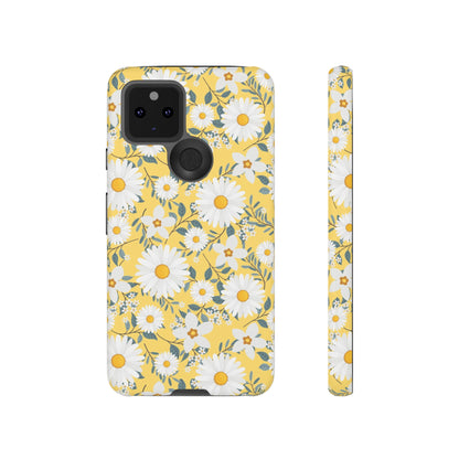 Daisy Iphone 14 13 12 Pro Case, Yellow Flowers Floral Cute Aesthetic Tough Cases 11 8 Plus X XR XS Max Pixel Galaxy S23 s22 Phone Starcove Fashion