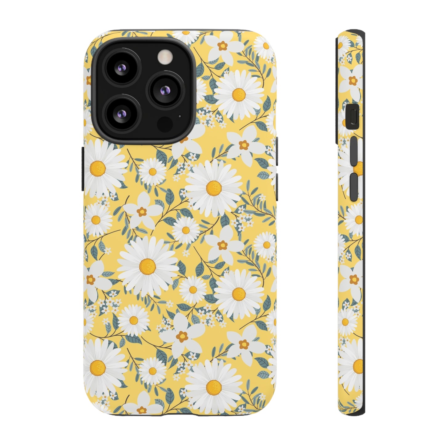 Daisy Iphone 14 13 12 Pro Case, Yellow Flowers Floral Cute Aesthetic Tough Cases 11 8 Plus X XR XS Max Pixel Galaxy S23 s22 Phone Starcove Fashion