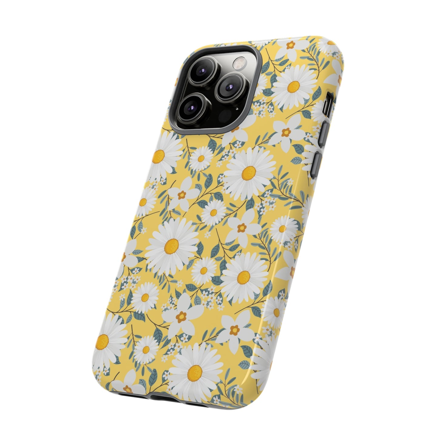 Daisy Iphone 14 13 12 Pro Case, Yellow Flowers Floral Cute Aesthetic Tough Cases 11 8 Plus X XR XS Max Pixel Galaxy S23 s22 Phone Starcove Fashion