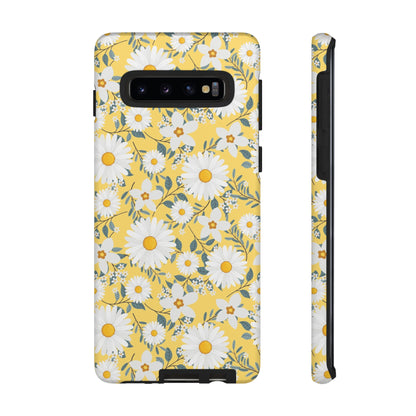 Daisy Iphone 14 13 12 Pro Case, Yellow Flowers Floral Cute Aesthetic Tough Cases 11 8 Plus X XR XS Max Pixel Galaxy S23 s22 Phone Starcove Fashion