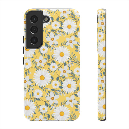 Daisy Iphone 14 13 12 Pro Case, Yellow Flowers Floral Cute Aesthetic Tough Cases 11 8 Plus X XR XS Max Pixel Galaxy S23 s22 Phone Starcove Fashion