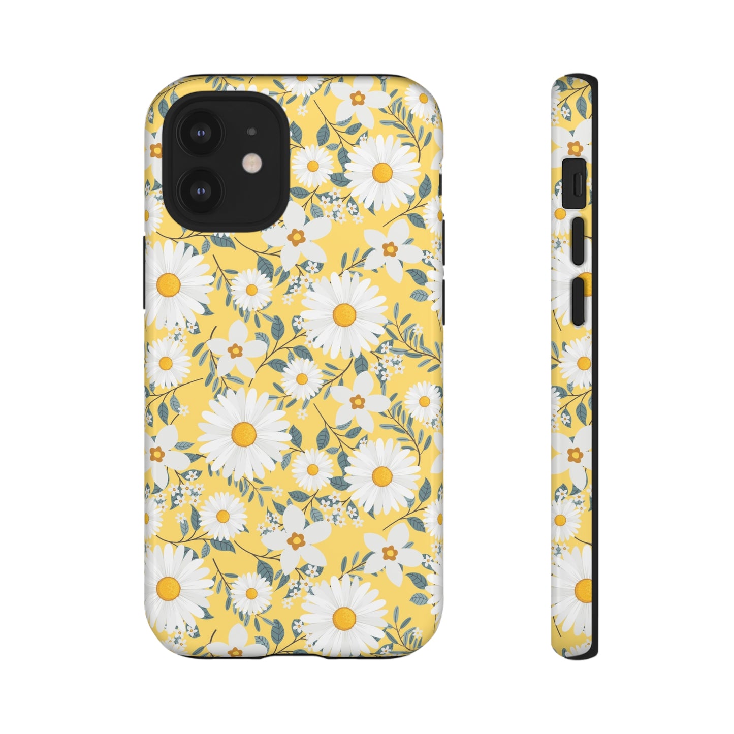 Daisy Iphone 14 13 12 Pro Case, Yellow Flowers Floral Cute Aesthetic Tough Cases 11 8 Plus X XR XS Max Pixel Galaxy S23 s22 Phone Starcove Fashion