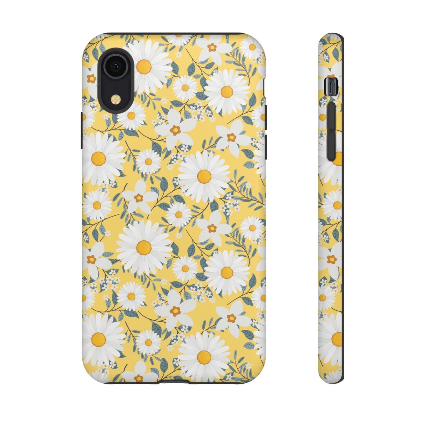 Daisy Iphone 14 13 12 Pro Case, Yellow Flowers Floral Cute Aesthetic Tough Cases 11 8 Plus X XR XS Max Pixel Galaxy S23 s22 Phone Starcove Fashion