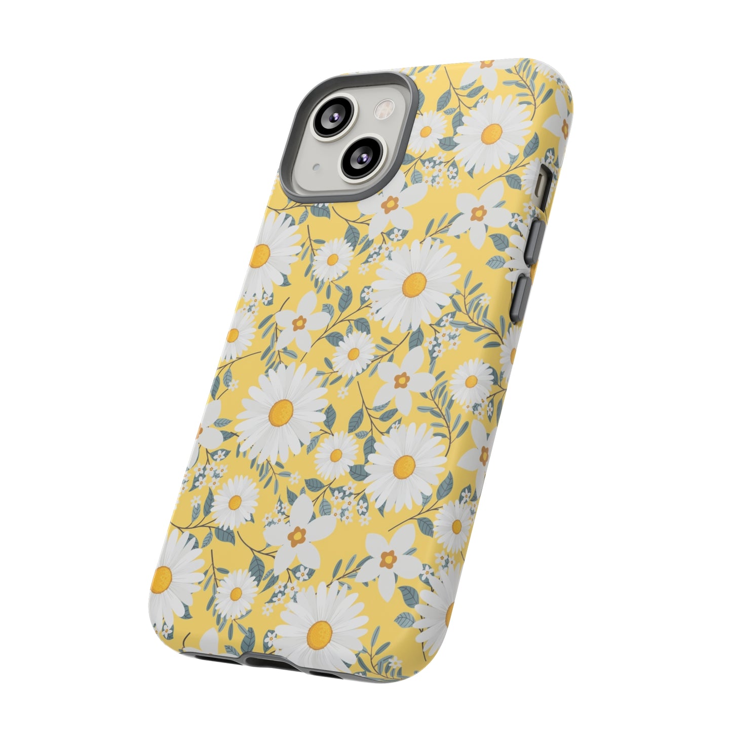 Daisy Iphone 14 13 12 Pro Case, Yellow Flowers Floral Cute Aesthetic Tough Cases 11 8 Plus X XR XS Max Pixel Galaxy S23 s22 Phone Starcove Fashion