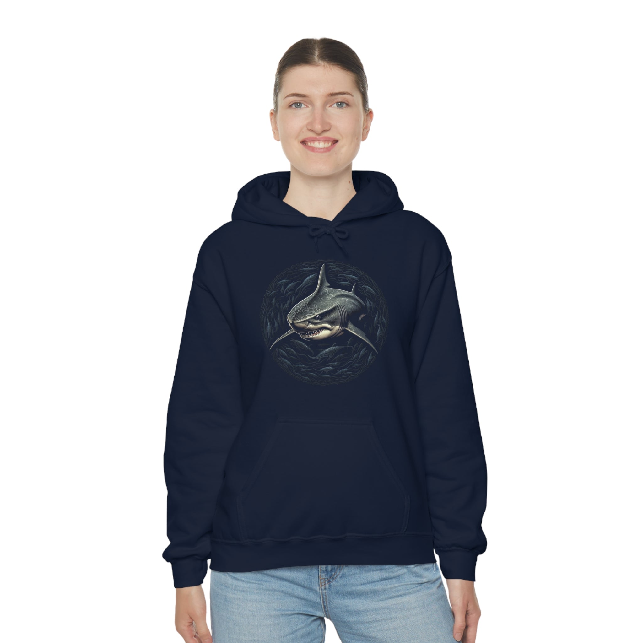 Shark hoodie adults hot sale