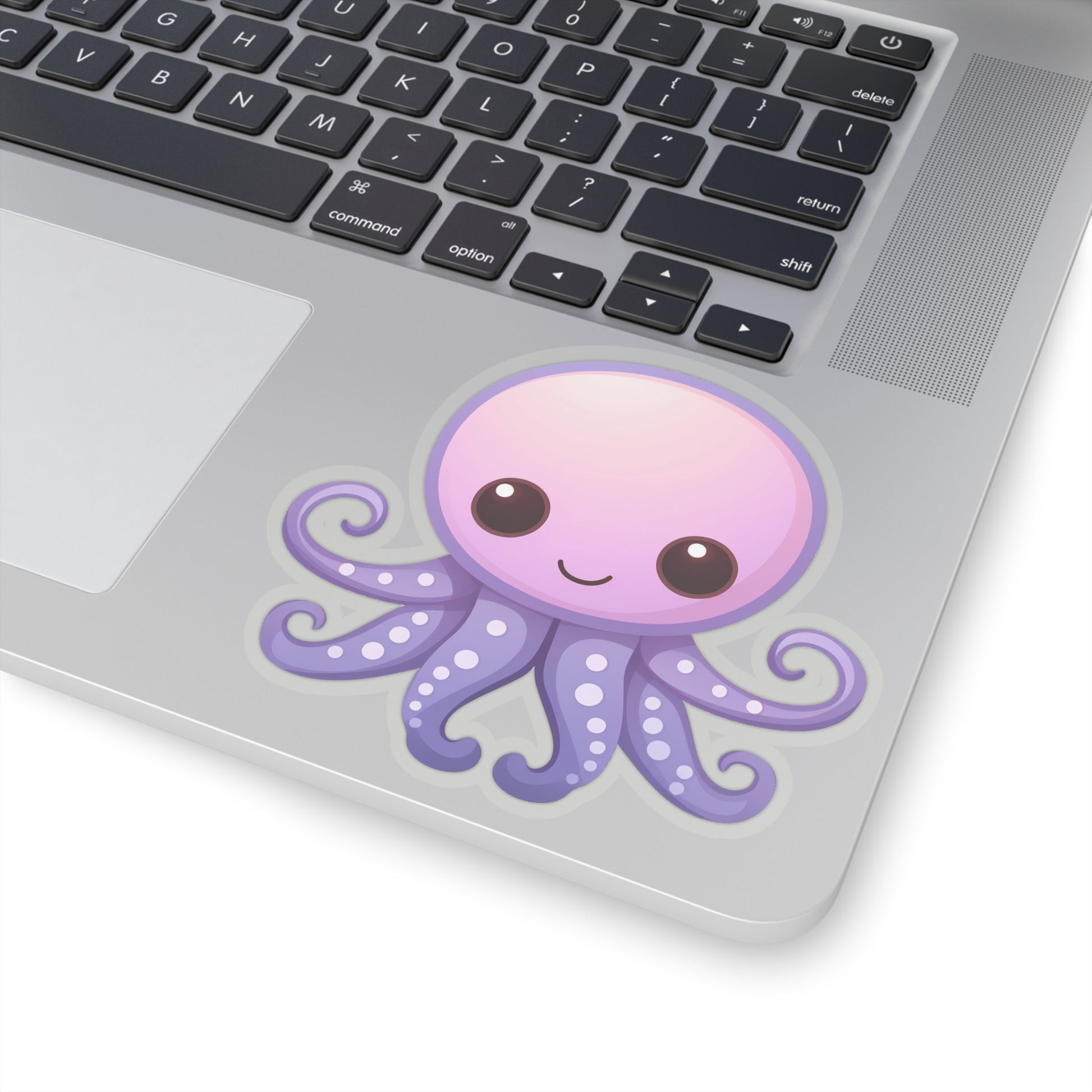 Cute Octopus Sticker Decal, Kawaii Ocean Animal Art Vinyl Laptop Waterbottle Tumbler Car Waterproof Bumper Clear Aesthetic Die Cut Wall Starcove Fashion