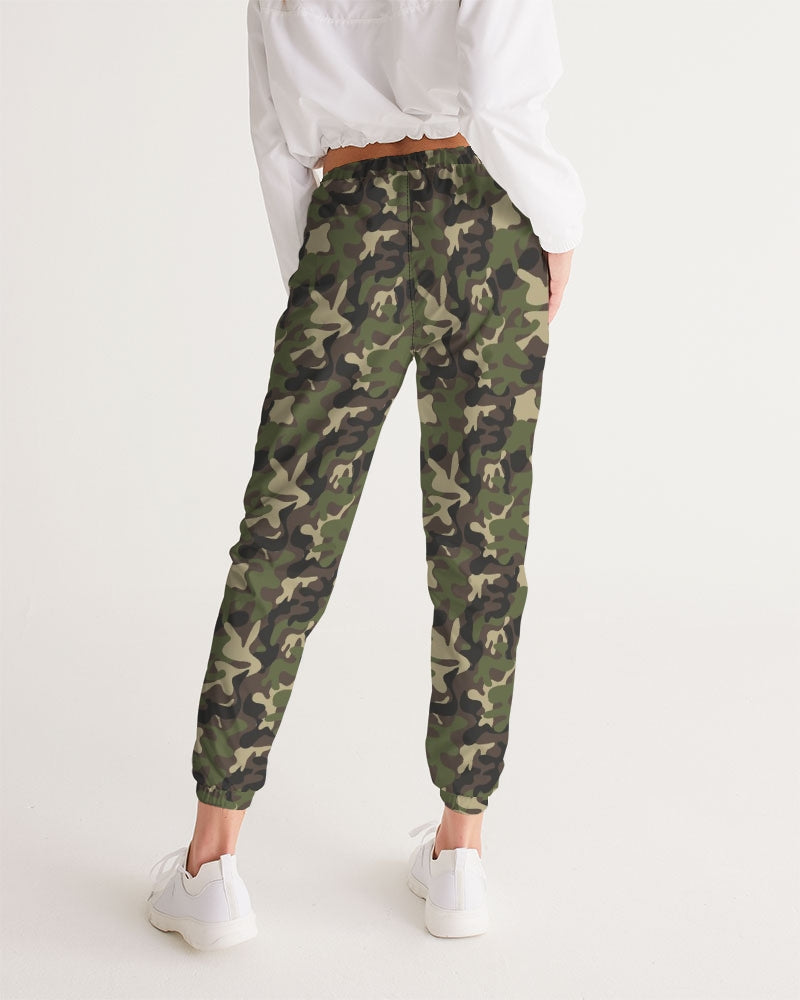 Albion Womens good Green Camouflage Zipper Jetsetter Jogger Size XS Tie Waist Nylon