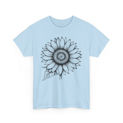 Sunflower Tshirt, Floral Yellow Vintage Flower Designer Graphic Aesthetic Summer Crewneck Men Male Women Tee Top Short Sleeve Shirt