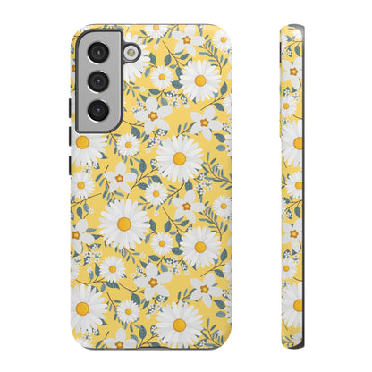 Daisy Iphone 14 13 12 Pro Case, Yellow Flowers Floral Cute Aesthetic Tough Cases 11 8 Plus X XR XS Max Pixel Galaxy S23 s22 Phone Starcove Fashion