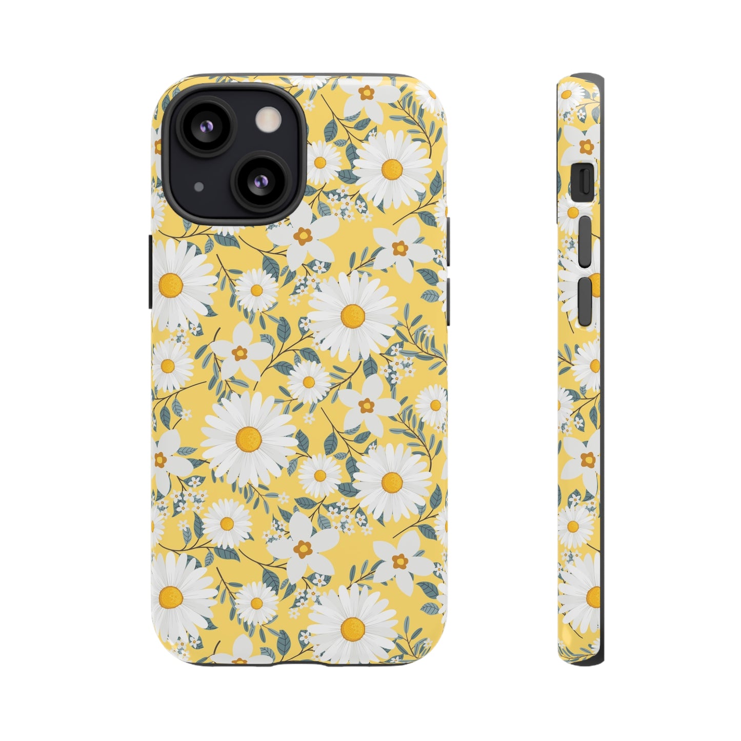 Daisy Iphone 14 13 12 Pro Case, Yellow Flowers Floral Cute Aesthetic Tough Cases 11 8 Plus X XR XS Max Pixel Galaxy S23 s22 Phone Starcove Fashion