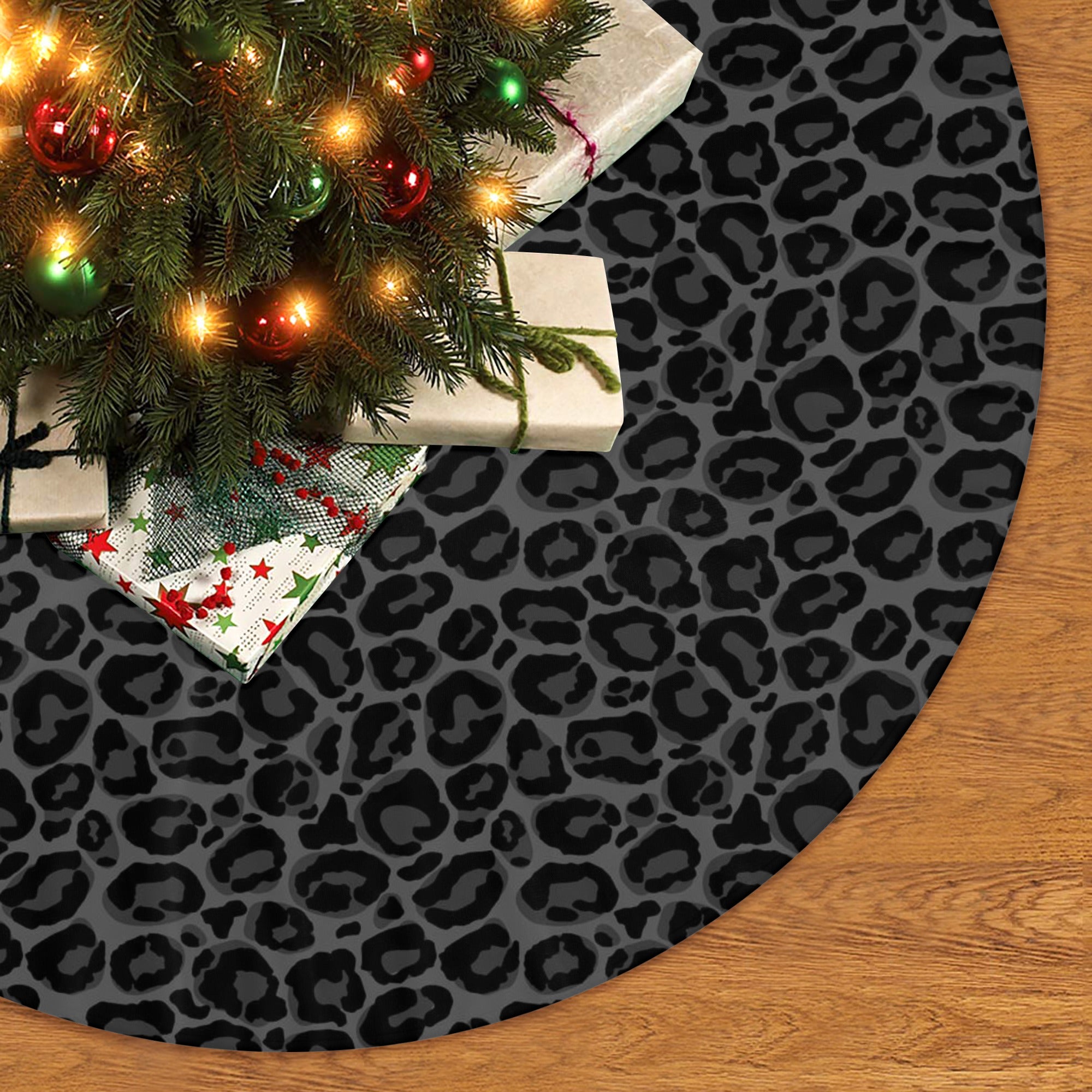 Animal print clearance tree skirt