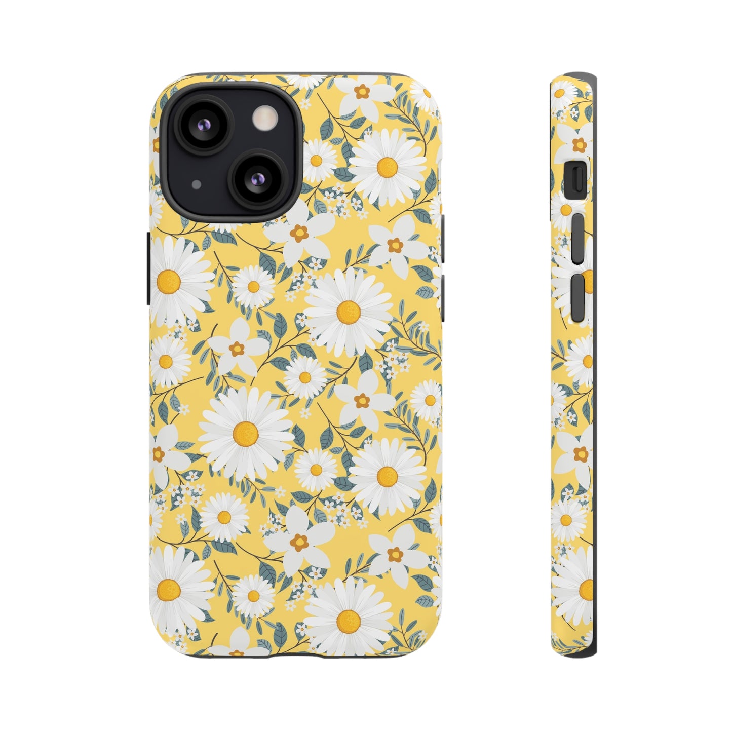 Daisy Iphone 14 13 12 Pro Case, Yellow Flowers Floral Cute Aesthetic Tough Cases 11 8 Plus X XR XS Max Pixel Galaxy S23 s22 Phone Starcove Fashion