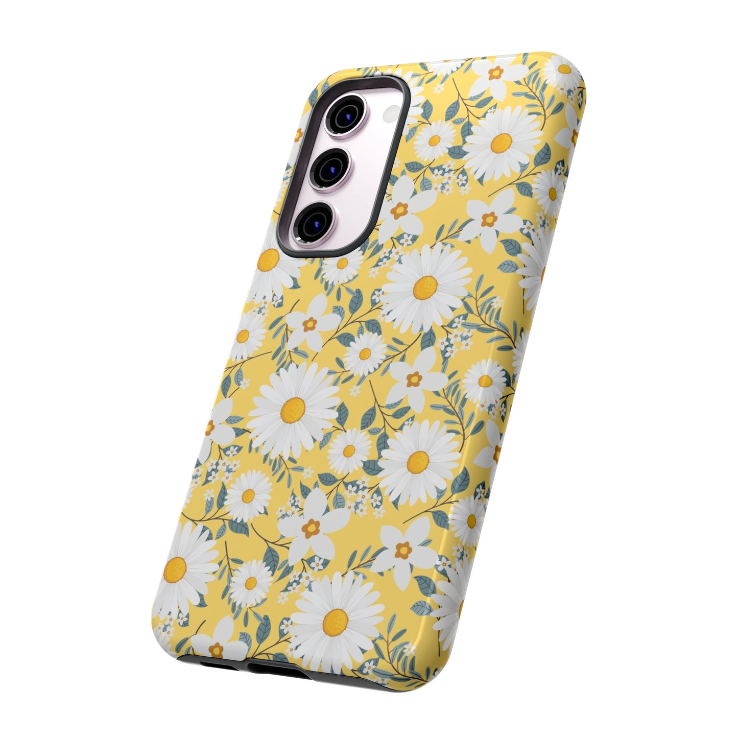 Daisy Iphone 14 13 12 Pro Case, Yellow Flowers Floral Cute Aesthetic Tough Cases 11 8 Plus X XR XS Max Pixel Galaxy S23 s22 Phone Starcove Fashion