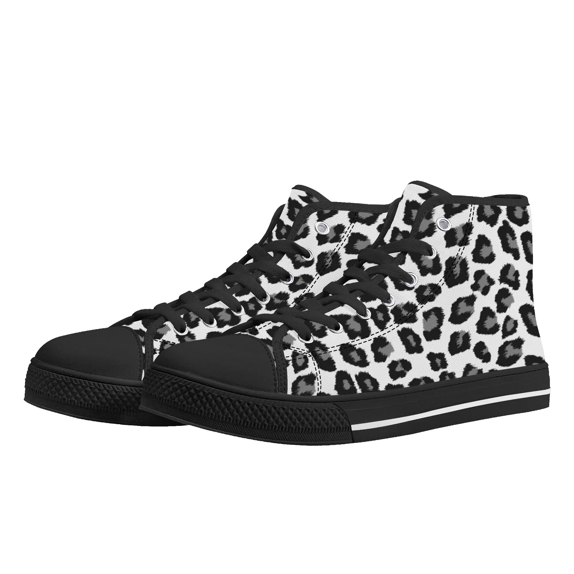 Snow fashion leopard converse