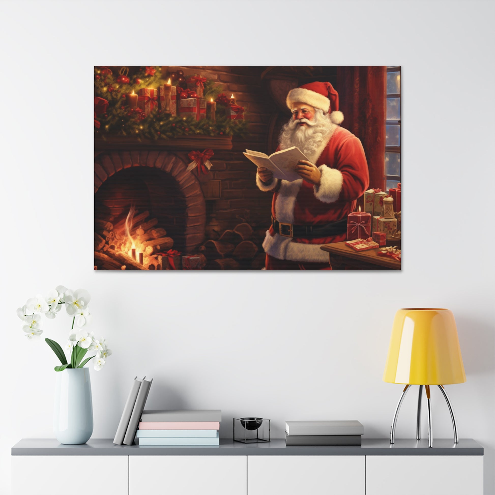 Christmas wall hanging decor, wall art print