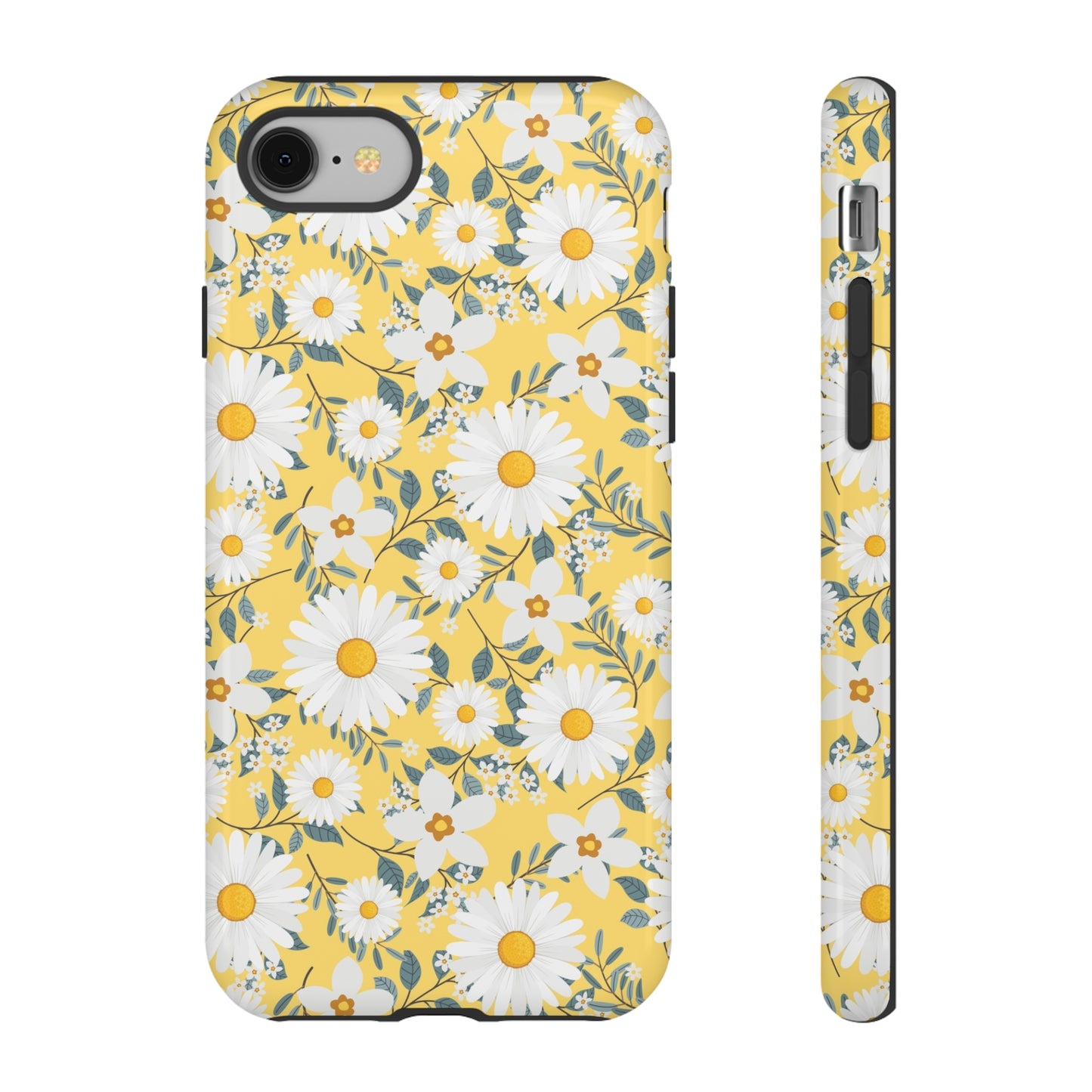 Daisy Iphone 14 13 12 Pro Case, Yellow Flowers Floral Cute Aesthetic Tough Cases 11 8 Plus X XR XS Max Pixel Galaxy S23 s22 Phone Starcove Fashion