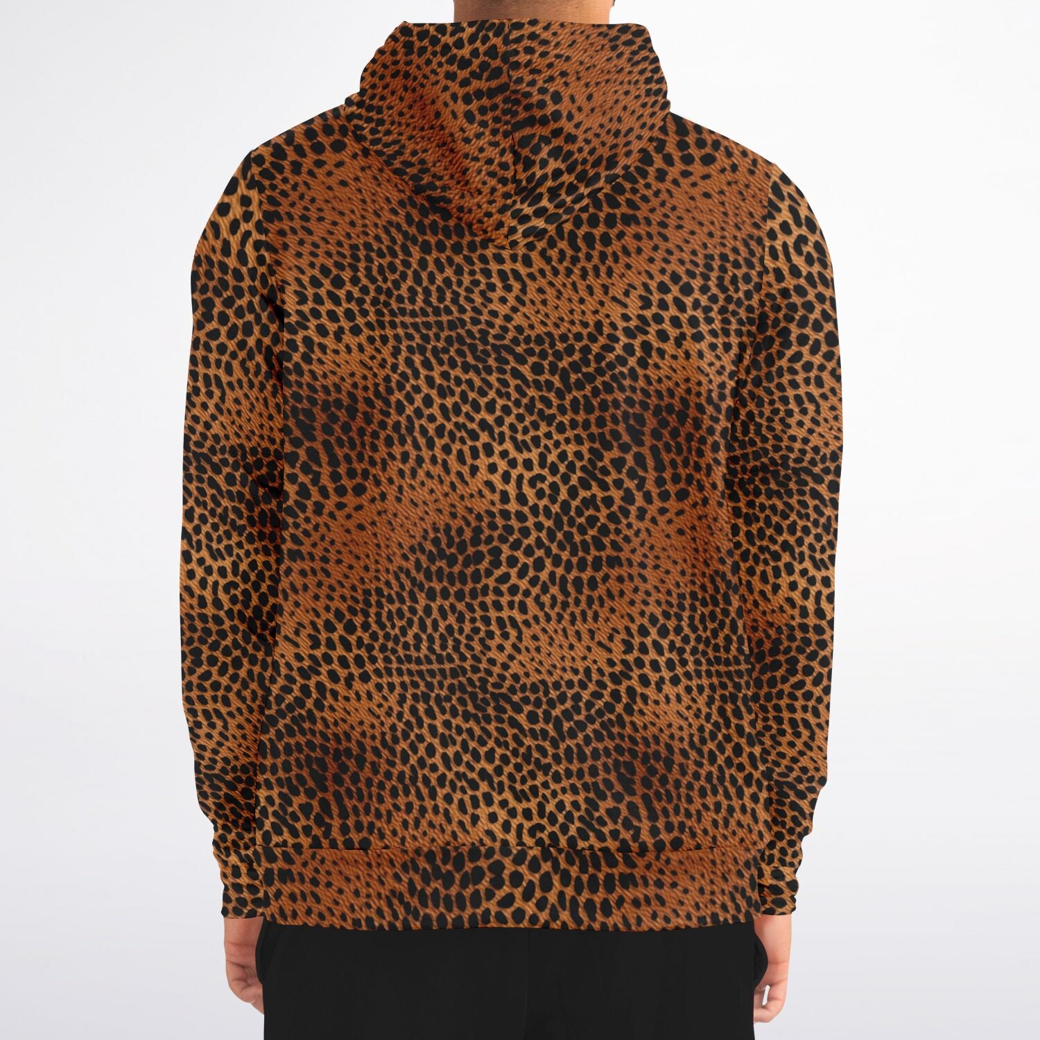 Cheetah print outlet hoodie men's