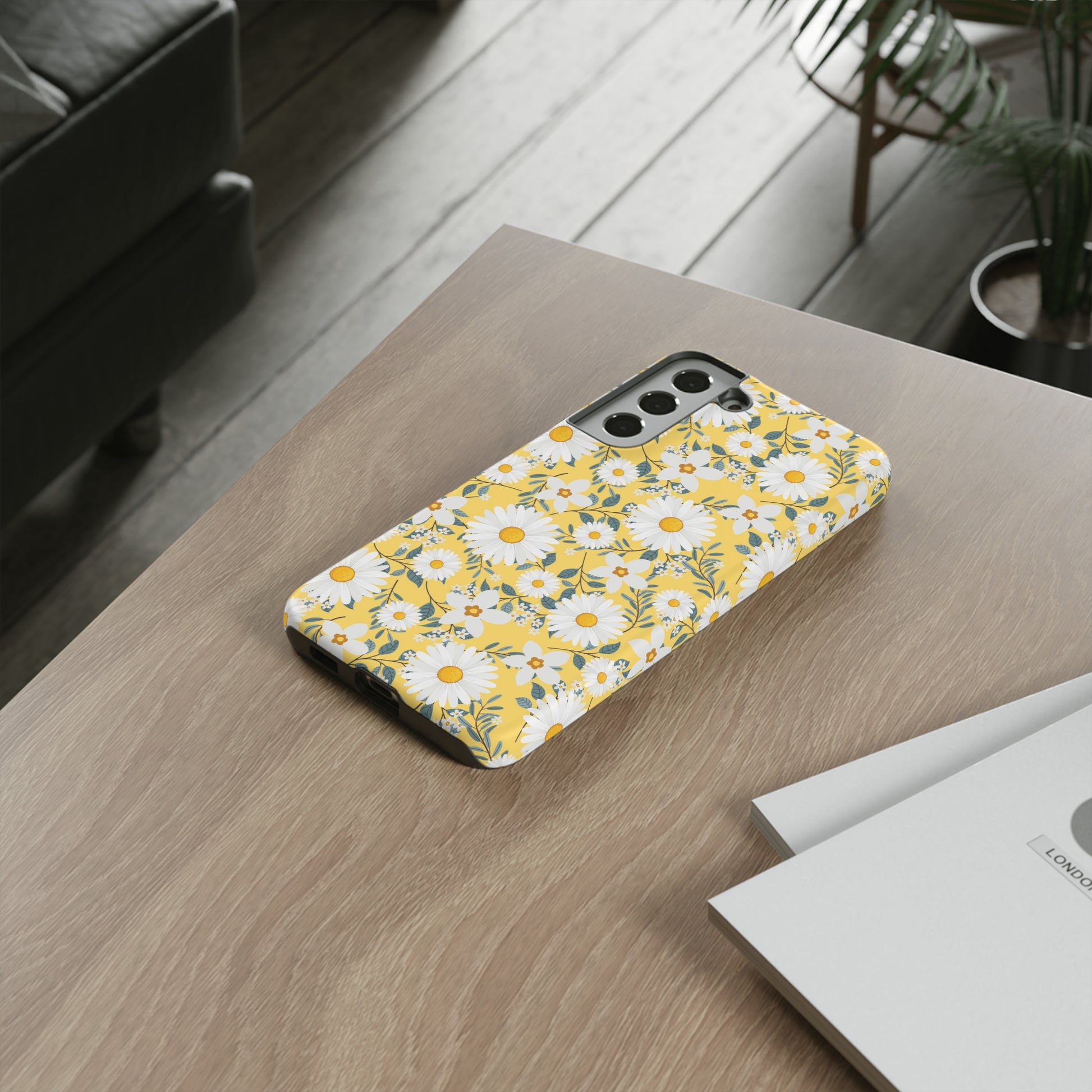 Daisy Iphone 14 13 12 Pro Case, Yellow Flowers Floral Cute Aesthetic Tough Cases 11 8 Plus X XR XS Max Pixel Galaxy S23 s22 Phone Starcove Fashion