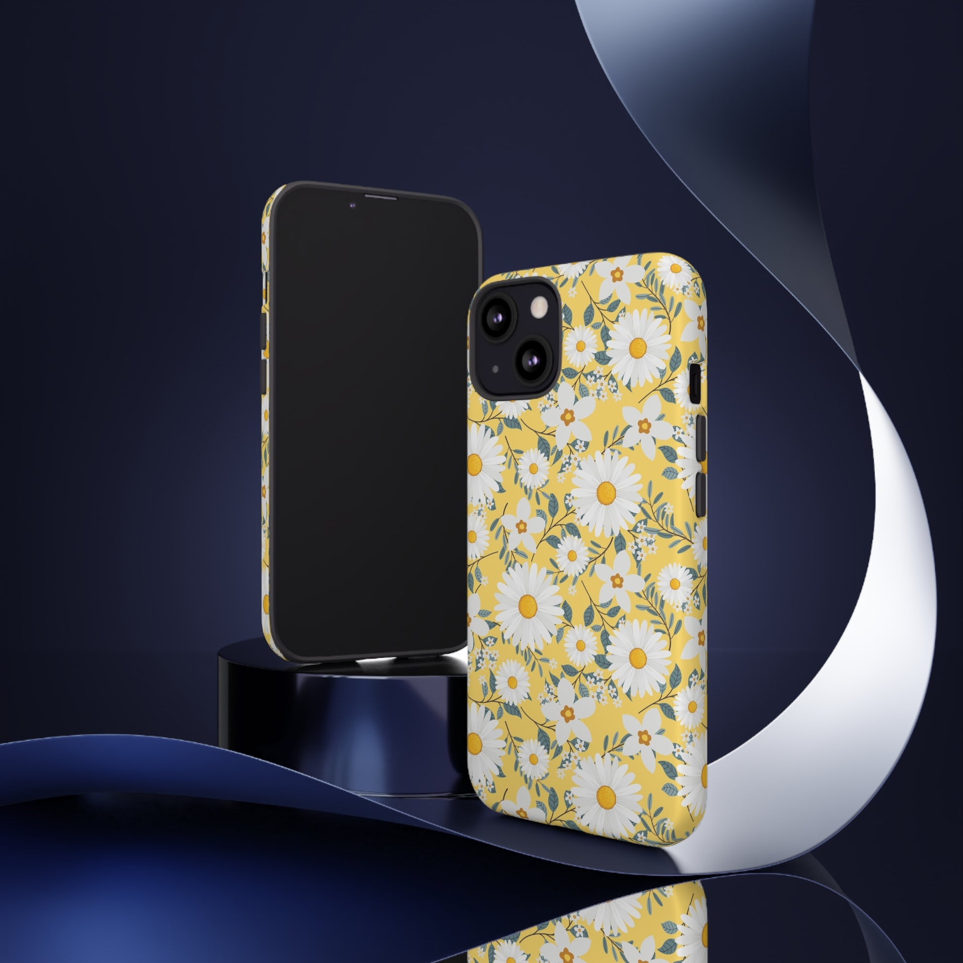 Daisy Iphone 14 13 12 Pro Case, Yellow Flowers Floral Cute Aesthetic Tough Cases 11 8 Plus X XR XS Max Pixel Galaxy S23 s22 Phone Starcove Fashion