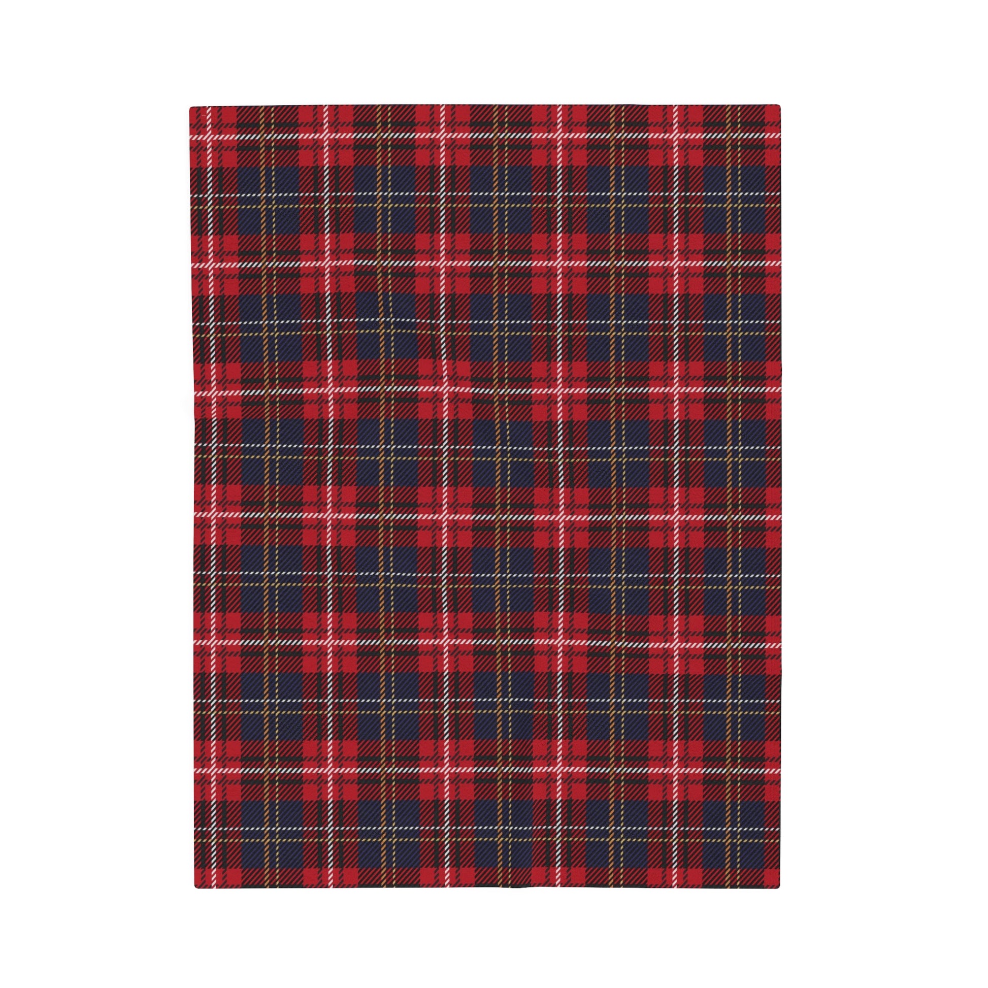 Red Tartan Plaid Fleece Throw Blanket, Buffalo Christmas Check Velveteen Soft Plush Fluffy Cozy Warm Adult Kids Small Large Sofa Bed Décor Starcove Fashion