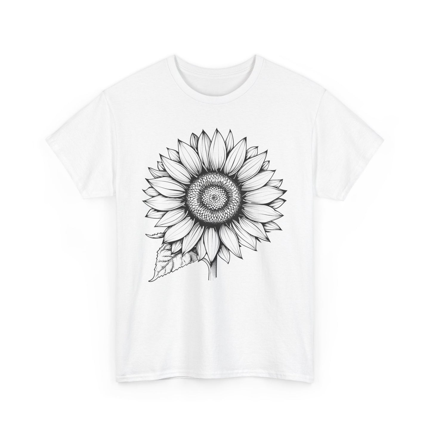 Sunflower Tshirt, Floral Yellow Vintage Flower Designer Graphic Aesthetic Summer Crewneck Men Male Women Tee Top Short Sleeve Shirt