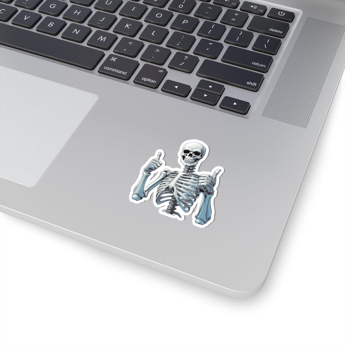 Skeleton Thumbs Up Sticker Decal, Skull Art Vinyl Laptop Cute Waterbottle Tumbler Car Waterproof Bumper Clear Aesthetic Die Cut Wall Starcove Fashion