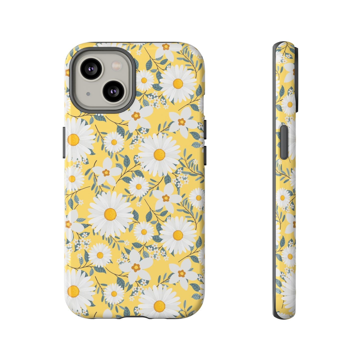 Daisy Iphone 14 13 12 Pro Case, Yellow Flowers Floral Cute Aesthetic Tough Cases 11 8 Plus X XR XS Max Pixel Galaxy S23 s22 Phone Starcove Fashion