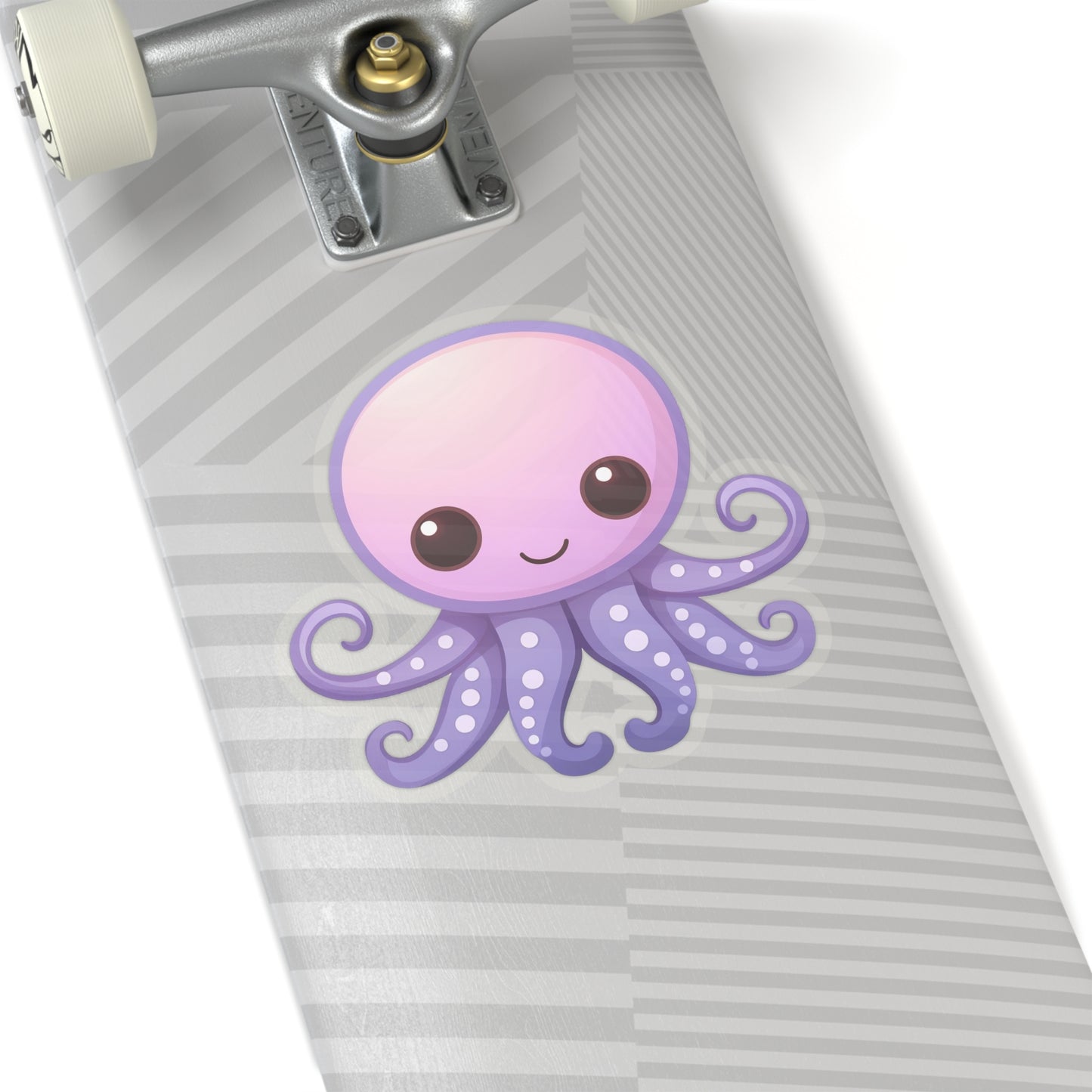 Cute Octopus Sticker Decal, Kawaii Ocean Animal Art Vinyl Laptop Waterbottle Tumbler Car Waterproof Bumper Clear Aesthetic Die Cut Wall Starcove Fashion