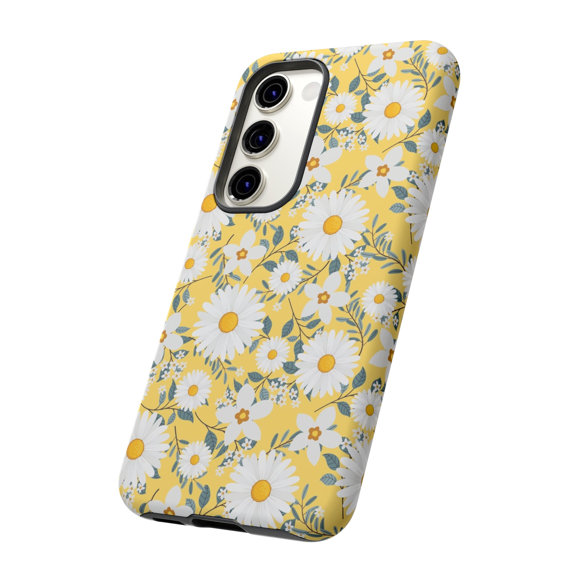 Daisy Iphone 14 13 12 Pro Case, Yellow Flowers Floral Cute Aesthetic Tough Cases 11 8 Plus X XR XS Max Pixel Galaxy S23 s22 Phone Starcove Fashion