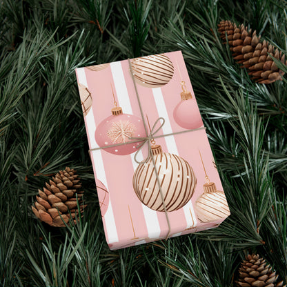 Vintage Christmas Wrapping Paper, Green Pine Trees Print Art Holiday G –  Starcove Fashion