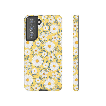 Daisy Iphone 14 13 12 Pro Case, Yellow Flowers Floral Cute Aesthetic Tough Cases 11 8 Plus X XR XS Max Pixel Galaxy S23 s22 Phone Starcove Fashion